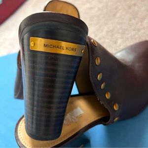 Michael Kors Leather Mule